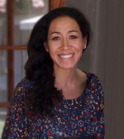 Carolina Mathews smiling at the camera