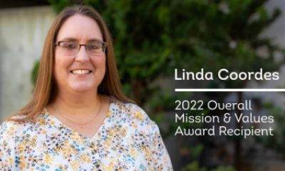 PeaceHealth Mission and Values Award recipient – Linda Coordes