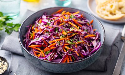 Vegan cabbage apple slaw recipe