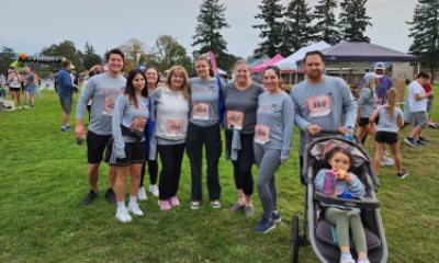 PeaceHealth caregivers and community members at the 2022 Appletree marathon, half marathon and 5K.