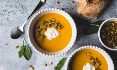 Butternut squash bisque