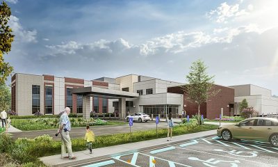 Rendering of new inpatient rehab facility