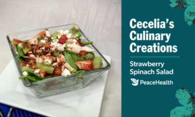 Strawberry spinach salad recipe