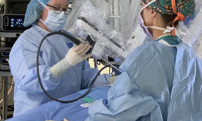 PeaceHealth thoracic surgeon Nicole Jackson uses minimally invasive robotic tools for lung cancer surgery.