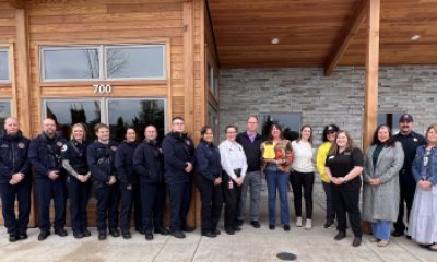 HEARTsafe Eugene-Springfield donates AED to South Lane Fire and Rescue