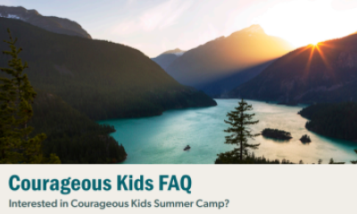 Courageous Kids Camp Flyer Cover