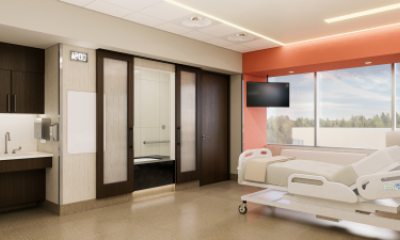 Rendering of Peter Paulsen Pavilion Patient Room