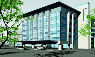 St. Joseph Medical Center Pavilion rendering