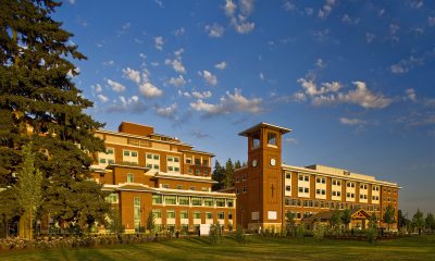 Exterior building photo of Sacred Heart at RiverBend Medical Center