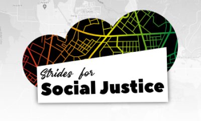 Strides for Social Justice logo