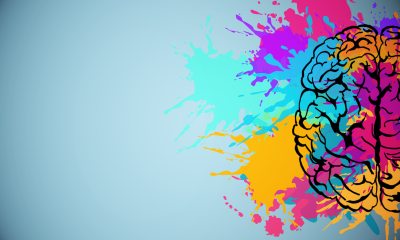 Creative illustration of a brain to accompany story about PeaceHealth neurologist discovering patient's strokes were caused by a rare heart tumor