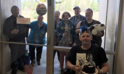 Chris celebrates his birthday with family and friends in COVID-friendly ways