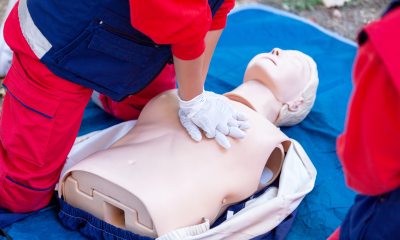 CPR training class