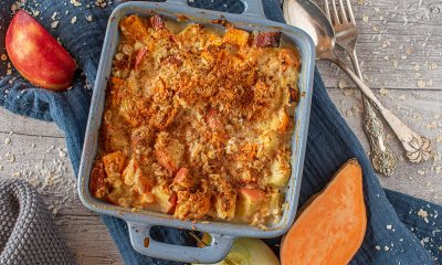 Apple and sweet potato recipe.