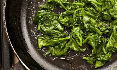 Lemon garlic spinach recipe