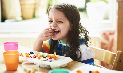 Teaching kids how to eat healthy meals.