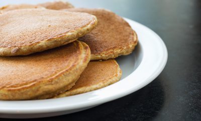 A plate of pancakes