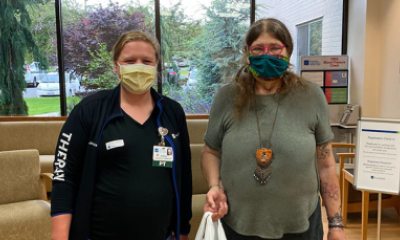 Jessic Diruss and Cyndi K at PeaceHealth United General 