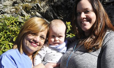 Rita Fahey and Kristin & Hank Milner
