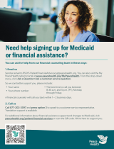 Cover image of medicaid financial assistance support flyer