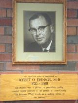 Photo of a portrait of Robert O. Johnson, M.D.