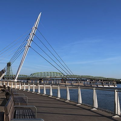 A photo of the Vancouver waterfront