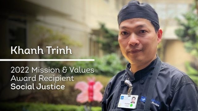 Khanh Trinh, 2022 Mission & Values Award Recipient Social Justice