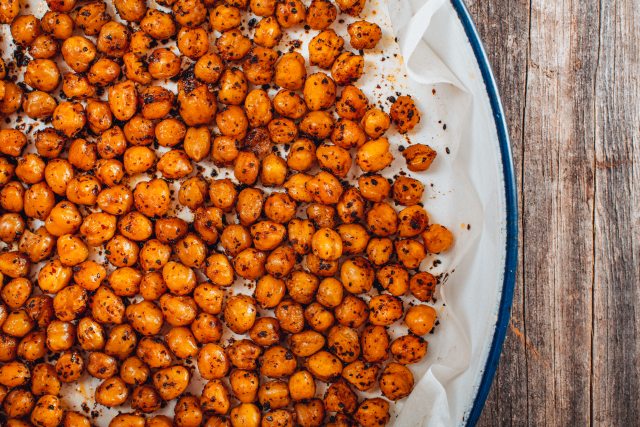 Roasted garbanzo beans