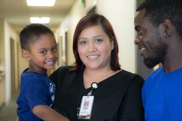 Cottage Grove Caregiver with her family