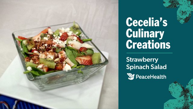 Strawberry spinach salad recipe