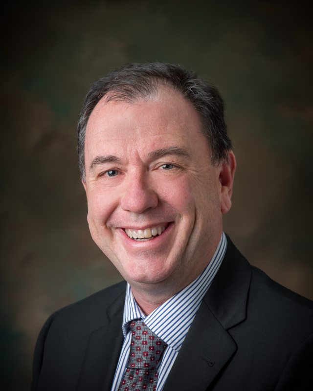 Head shot of Jason Hawkins, CAO of PeaceHealth Peace Harbor Medical Center