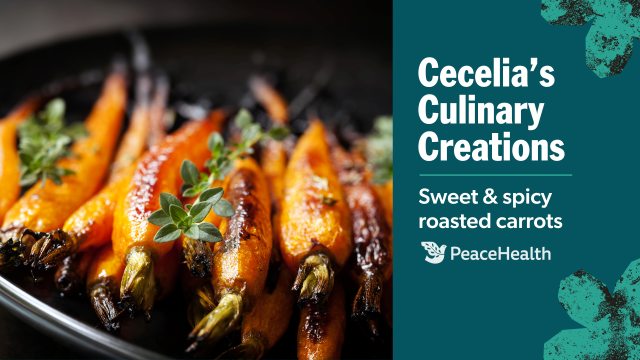 Sweet and spicy roasted carrot recipe