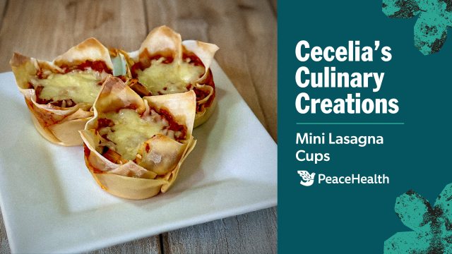 Mini lasagna cup recipe
