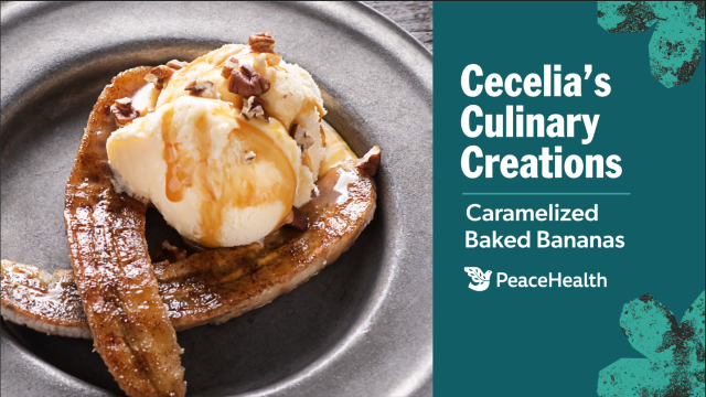Healthier caramelized baked bananas recipe