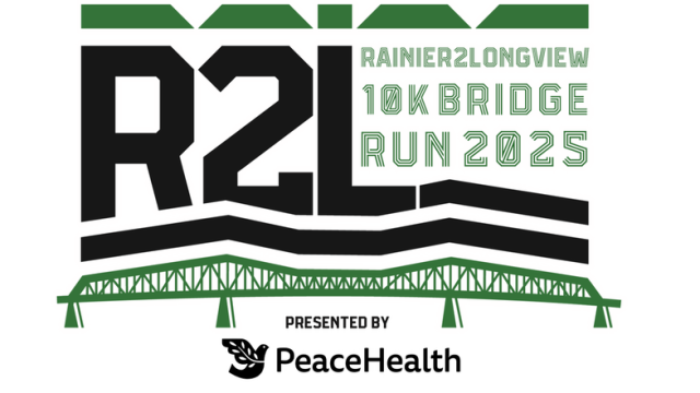 Rainier2Longview 10K Bridge Run Logo