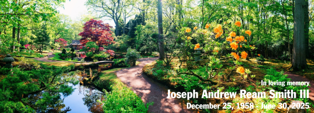 In loving memory of Joseph Andrew Ream Smith III