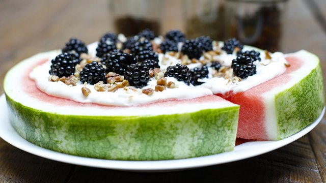 watermelon pizza