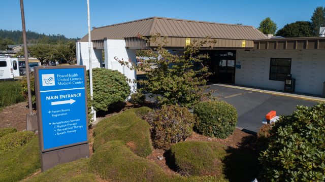 United General Medical Center sign and campus entrance