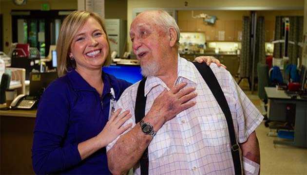 Lyda joins Herbert Ball in the PeaceHealth ER in Cottage Grove, Oregon