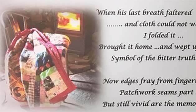 comfort quilt poem