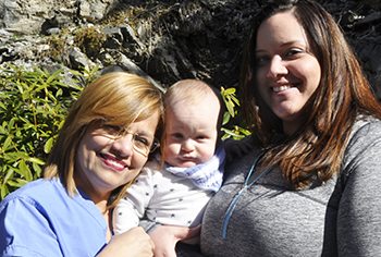 Rita Fahey and Kristin & Hank Milner