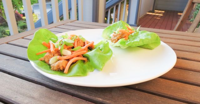 chicken lettuce wrap recipe